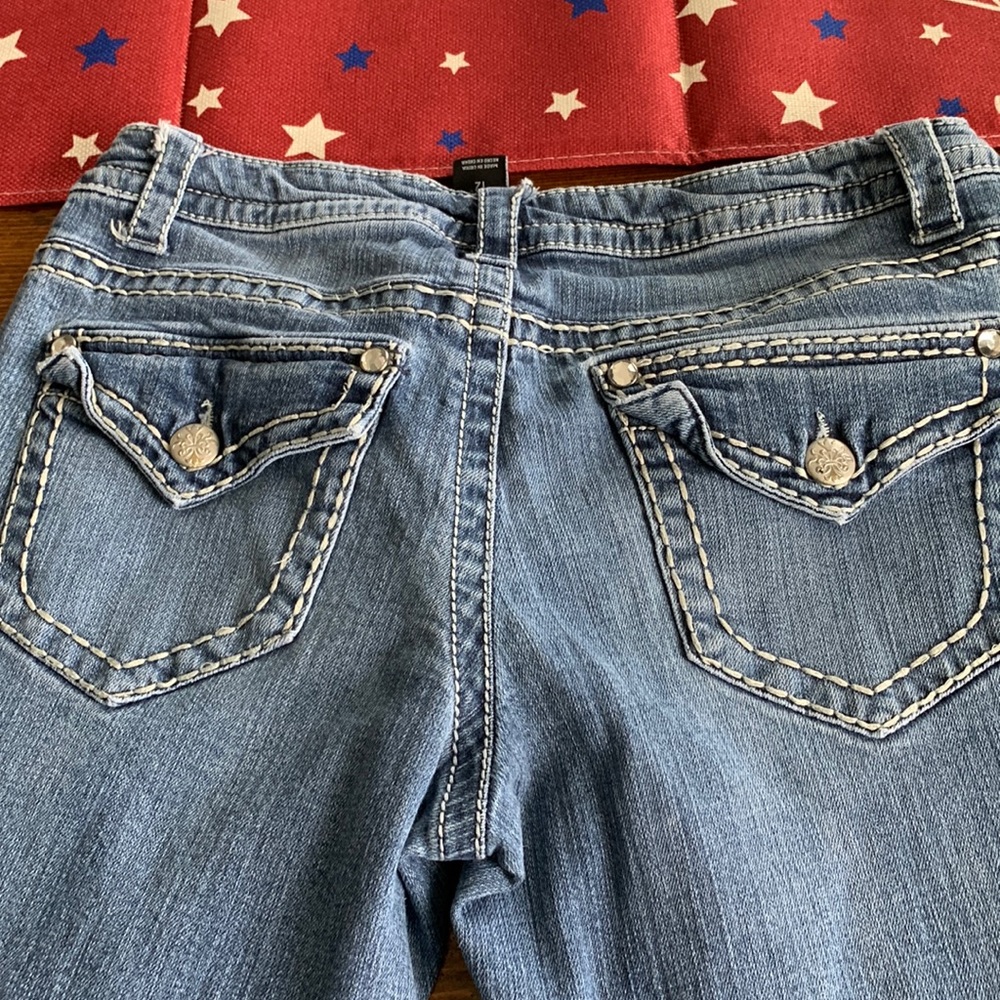 Paisley Sky Women size 12 bootcut jean. Gently worn